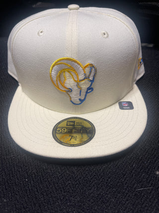 Los Angeles, Rams cream colored hat