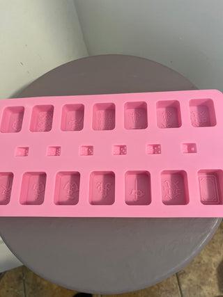 Mahjong chocolate mold