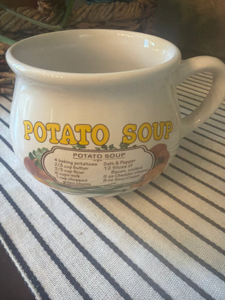Vintage Potato Soup Recipe Mug - Dat'l Do It