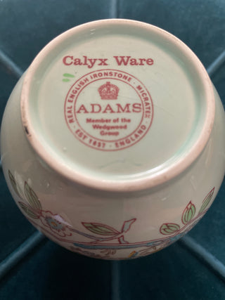 Vintage Calyx Ware made in england ADAMS