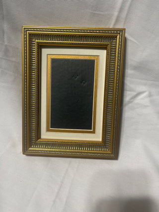 Gold wood frame no glass