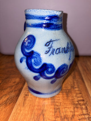 Frankfurt German clay pitcher
