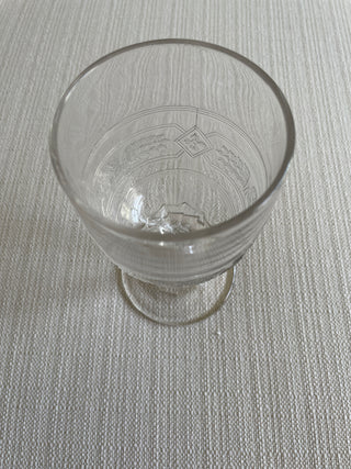 Vintage leaf and hops band motif