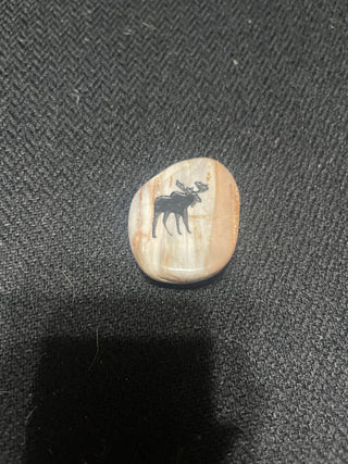 curved moose rock