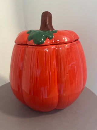 Pumpkin cookie/candy jar