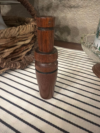Vintage Wooden Duck Call - Working condition