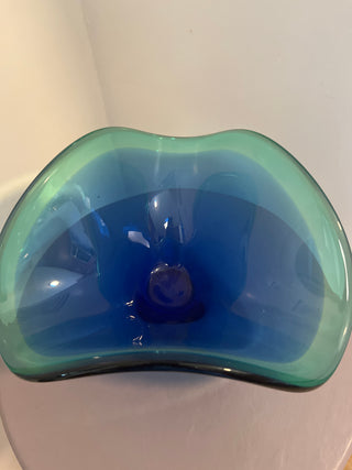 Blue and green bowl