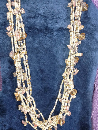 mulit stranded necklace