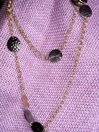 gold and silver tone
