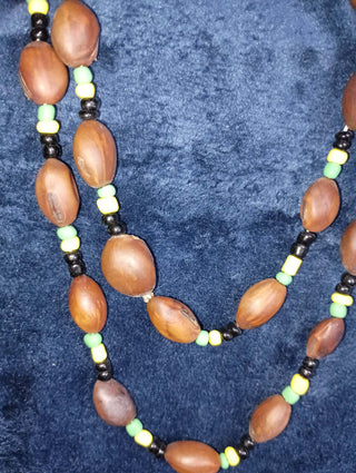 Seed bead necklace