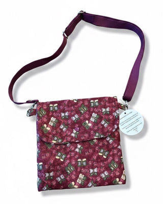Crossbody  - Pink Butterfly
