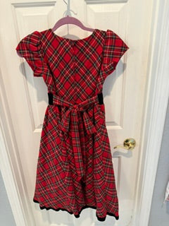 Tartan Plaid Girls Dress
