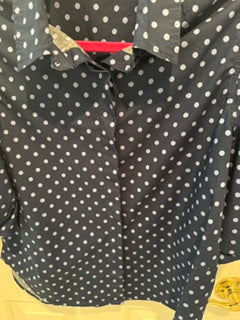 Classic Polka Dot top with a twist!