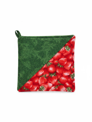 Potholder - Strawberries
