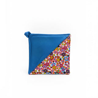 Potholder - Blue Flower Power
