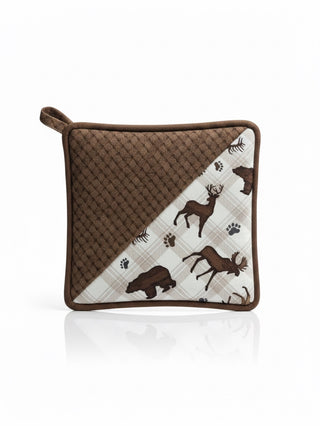 Potholder - Bear & Moose