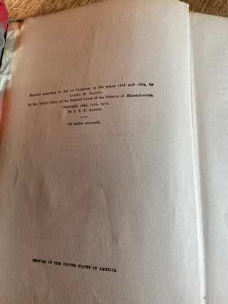 Antique "Little Women" Book