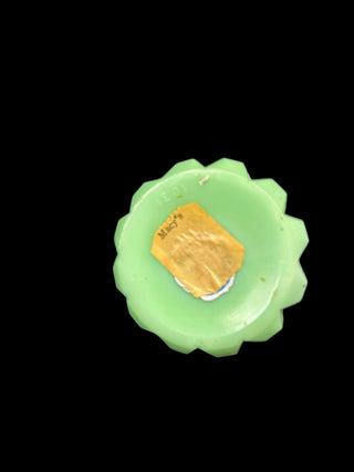Mint Green & Gold Soap/Lotion Dispenser – Nonworking, As Is
