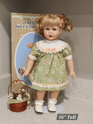 Vintage Porcelain Doll