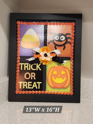 Framed Halloween Art