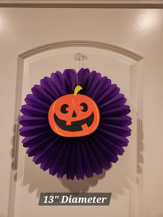 Purple Paper Tissue Paper Decor