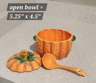 Pottery Barn Pumpkin Soup Tureen