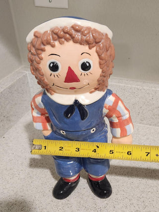 Vintage Ceramic Statue Raggady Andy