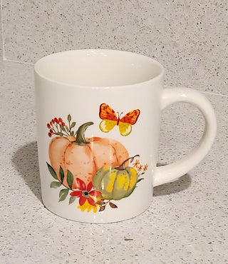 Pumpkin & Butterfly Mug