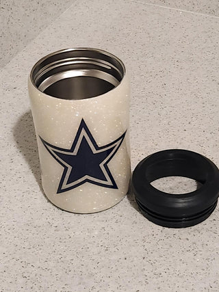 NFL Dallas Cowboys Sparkle Can Cozy