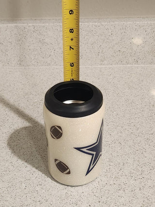 NFL Dallas Cowboys Sparkle Can Cozy