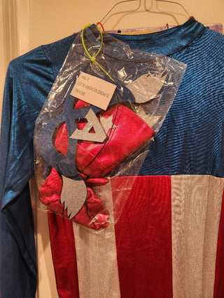 Girls Marvel Captain American Costume