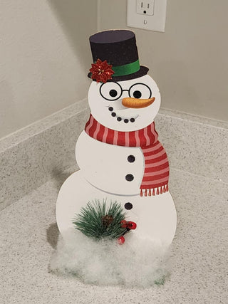 Snowman Tabletop Decor