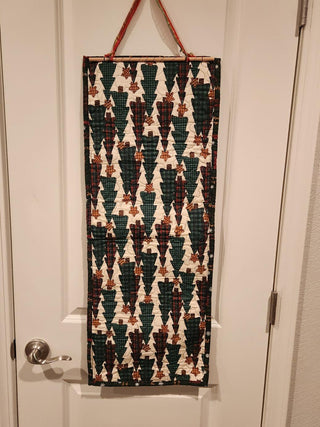 Quilted Christmas Card Holder