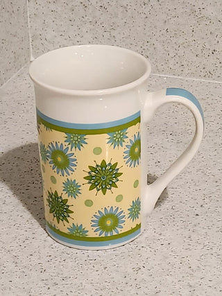 Yellow & Aqua Mug