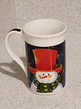 Vintage Snowman Mug