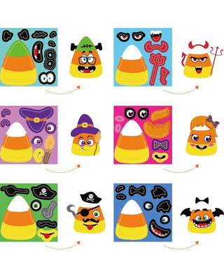 Halloween Sticker Faces