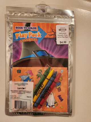 Halloween Pumpkin Grab & Go Play Pack