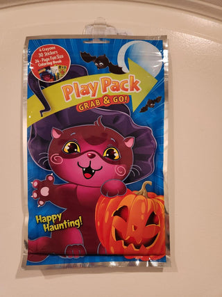 Halloween Cat Grab & Go Play Pack