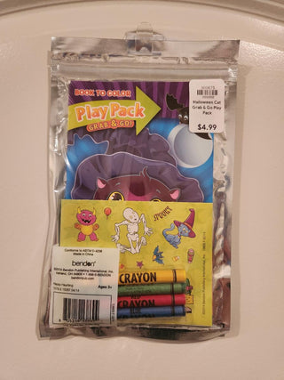 Halloween Cat Grab & Go Play Pack