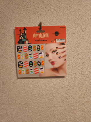Halloween Candy Nail Stickers