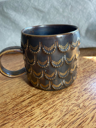 Starbuck's 2015 Anniversary Golden Scales Mug