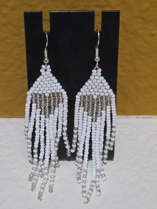 African beaded earrings